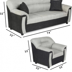 Alam Furniture Modern Sofa Set  with 5 Seater Alam Furniture Modern Sofa Set  with 5 Seater